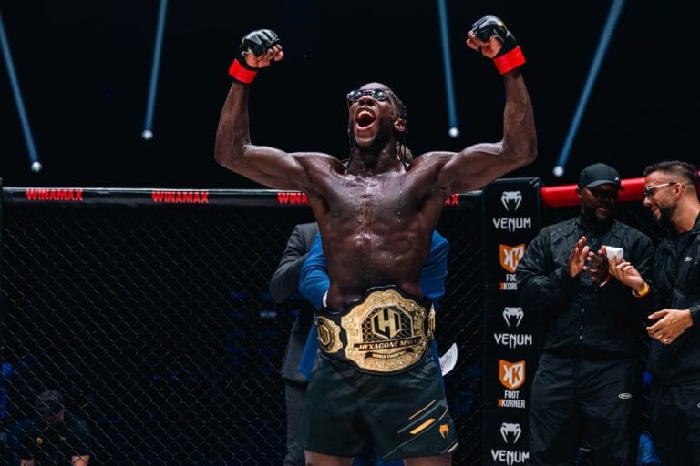 Romain Dbienne vs Oualy Tandia HXMMA A ©Yann LEVY Hexagone MMA