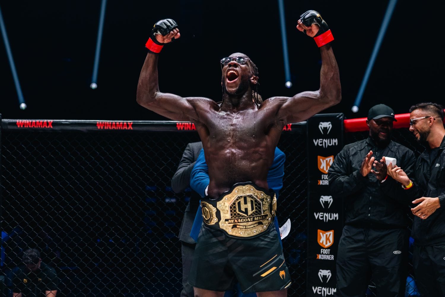 Romain Dbienne vs Oualy Tandia HXMMA A ©Yann LEVY Hexagone MMA