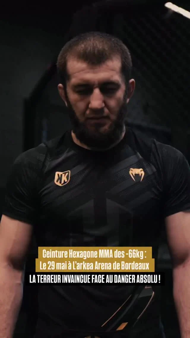 L’un des chocs du début d’année le 29 mai à l’Arkéa Arena de Bordeaux, pour la ceinture Hexagone MMA des -66kg. 🏅

Nika Kobakhidze 🇬🇪 vs Magomed Abdulaev 🇫🇷

Une nouvelle terreur invaincue du MMA français et l’un des combattants les plus dangereux de la ligue. 🥵

Magomed Abdulaev, invaincu, impressionne par son sol ultra efficace et sa capacité à finir ses adversaires (3 finishs en 4 combats). Il devra passer un cap pour devenir champion.

En face, Nika Kobakhidze, vainqueur sur son dernier combat avec un KO monumental et n’a perdu qu’une seule fois en pro depuis 2022. Un combattant spectaculaire capable de faire basculer n’importe quel combat. 

Un affrontement qui s’annonce comme l’un des meilleurs de l’histoire de la ligue. 🔥

🎟️ Prenez vos places dès maintenant !
(Lien en bio du profil)