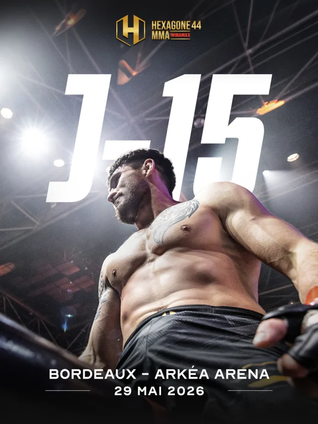 J-15 🔥 AVANT LE MEILLEUR HEXAGONE MMA DE L’HISTOIRE !

Le 29 mai à l’Arkéa Arena de Bordeaux, attendez-vous à un show incroyable !

Au programme :

- Les deux demi-finales du tournoi à 100 000 € des -70 kg : d’un côté Wilson Varela VS Davy Gallon, et de l’autre Théo Ulrich face à Nicolae Bivol. 🏆

- DEUX ceintures sont en jeu ce soir-là ! Retrouvez Oualy Tandia face à Romain Debienne pour la ceinture vacante des -77 kg.
Ainsi que Magomed Abdulaev VS Nika Kobakhidze pour la ceinture des -66 kg. 🏅

🎟️ Prenez vos places dès maintenant, la billetterie est encore disponible !
(Lien en bio du profil)

#HXMMA #HEXAGONEMMA #MMA #Bordeaux