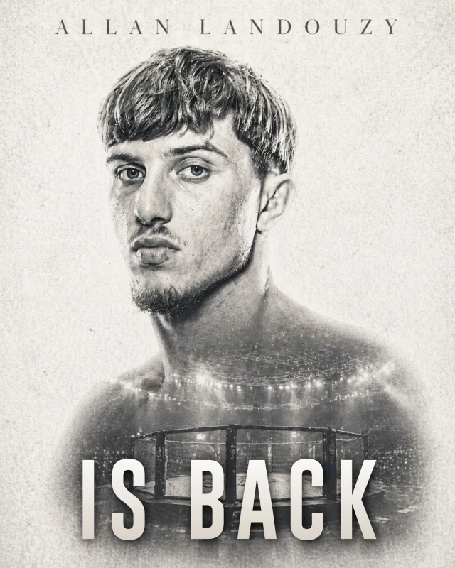 𝑰𝑳 𝑬𝑺𝑻 𝑫𝑬 𝑹𝑬𝑻𝑶𝑼𝑹 ! 🔥

Le prodige du Nord Allan Landouzy revient dans la cage le 12 juin à la LDLC Arena de Lyon, après un début de carrière professionnelle réussi.

Il affrontera Abdul Hussainkhil devant 12 000 personnes ! 🏟️

Sur la même carte que #PaulDenaVSAnzor 👊

🎟️ Prenez vos places dès maintenant pour assister au retour d’Allan Landouzy !
(Lien en bio du profil)

#HEXAGONEMMA #MMA #Sportfrance #Lyon
